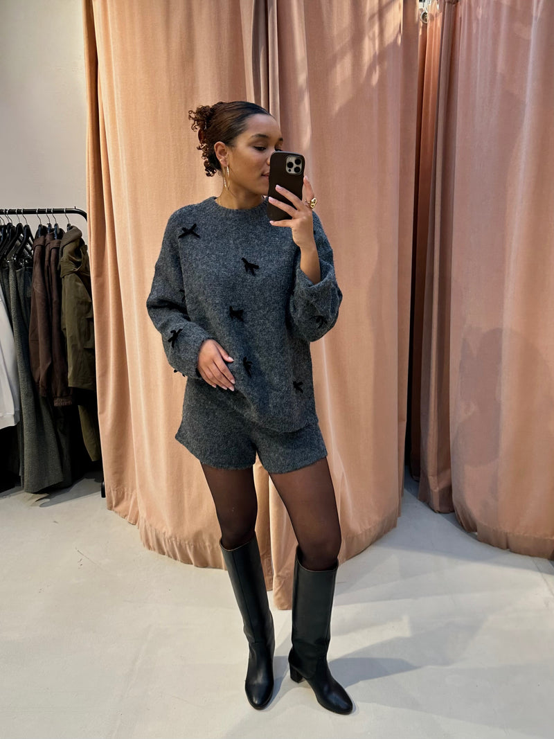 Stevie Korte Broek - Grijs