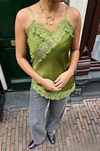 Lacy Lace Top - Groen