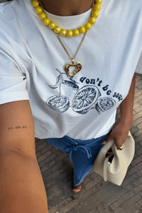 Don't Be Sour T-shirt - Wit