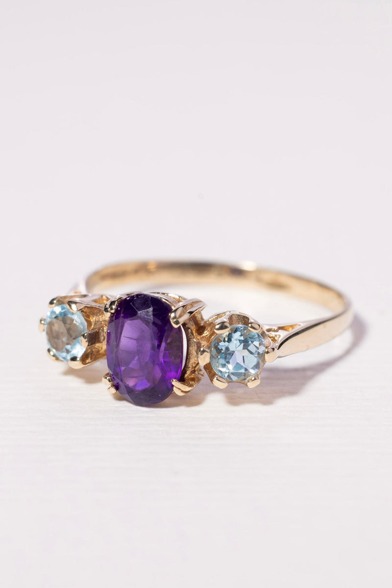 Eleonora Vintage Ring - Topaz Amethyst