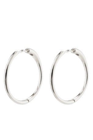 Eanna Recycled Large Hoops - Zilver