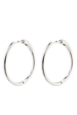 Eanna Recycled Large Hoops - Zilver