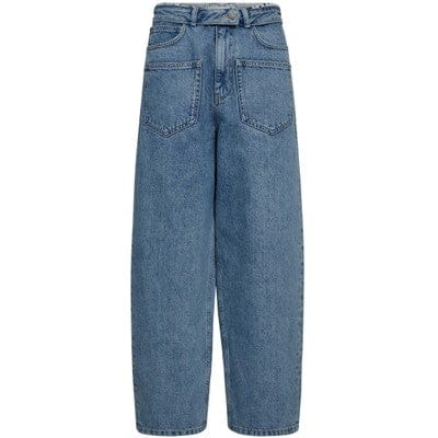 Flip Waist Pocket Tall Jeans - Bleached Denim