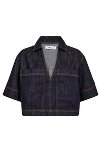 Drew Denim Top - Denim