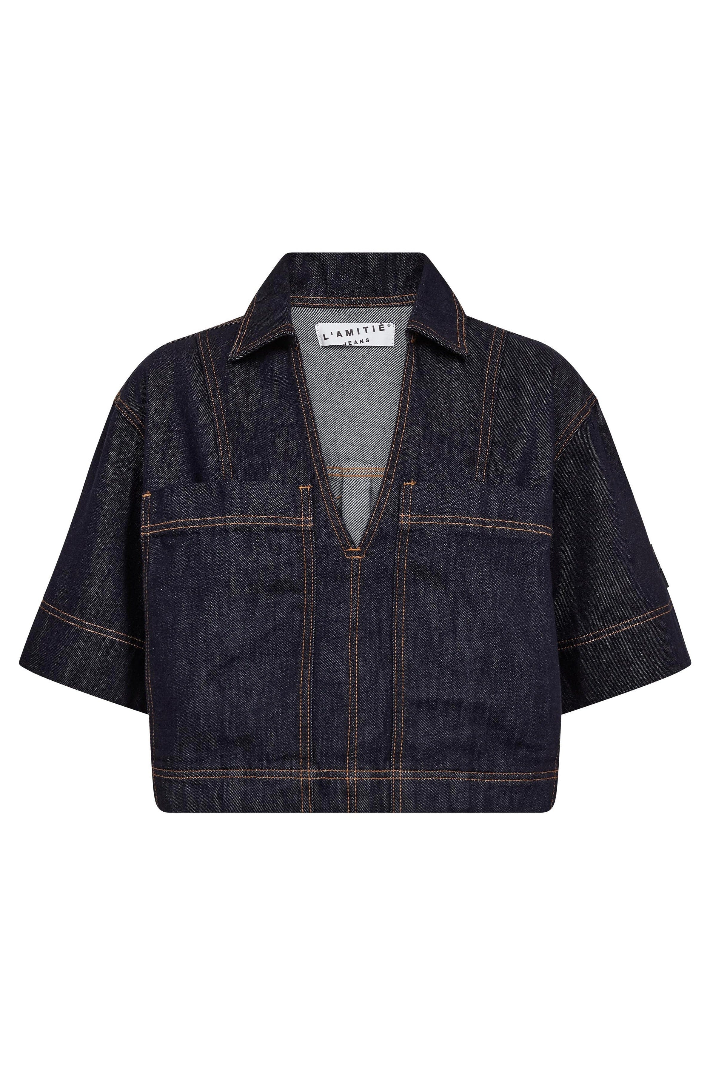 Drew Denim Top - Denim