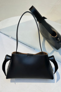 SLFStella Mini Leren  Tas - Zwart