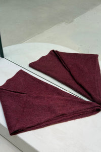 SLWLulu Wollen Sjaal - Bordeaux