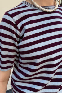 Missy Gestreepte Top - Rood