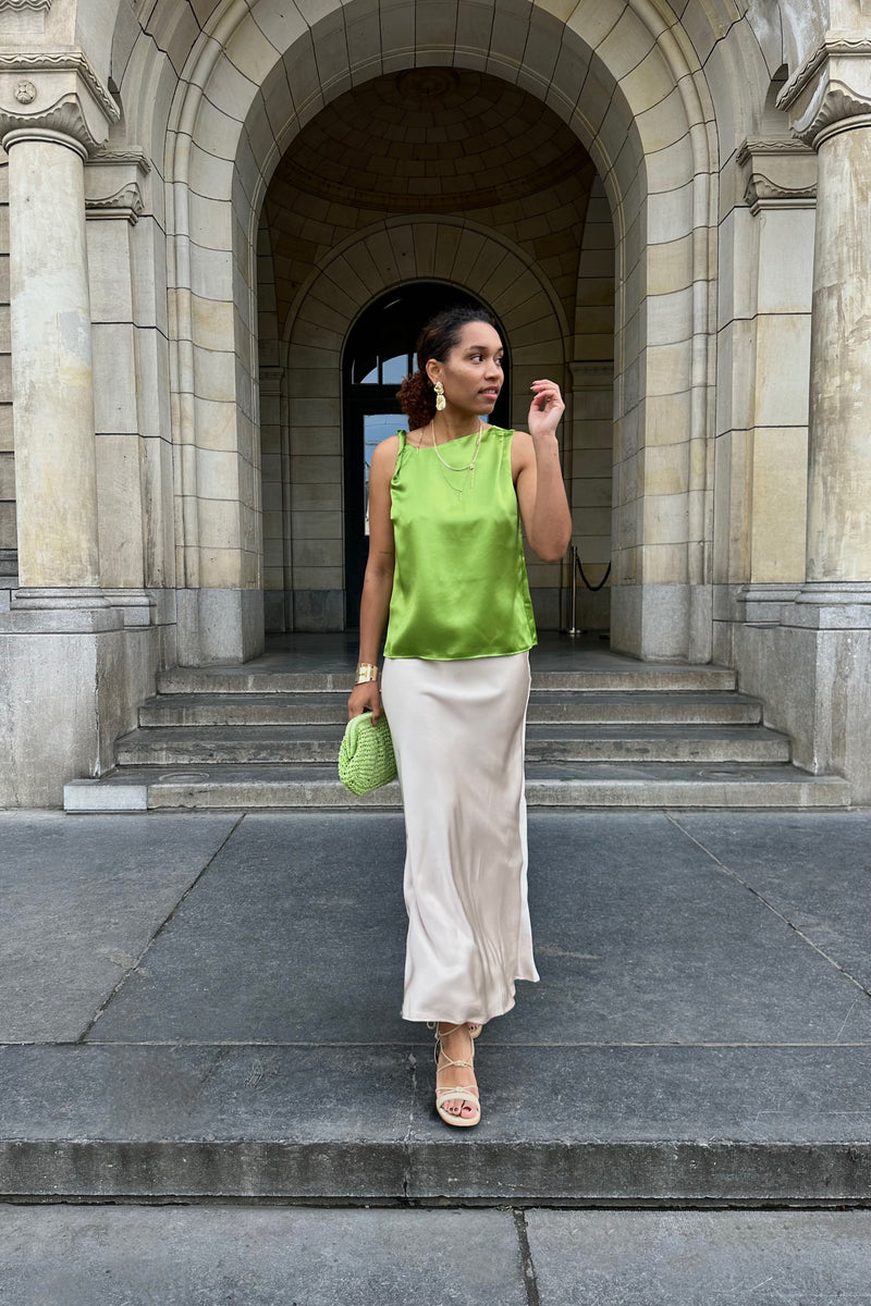 SLFElina Twist Top - Groen