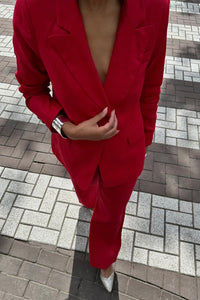 Sharona Blazer - Rood