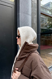 GinaCC Gebreide Balaclava - Beige