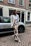 Viso Cow Print Rok - Bruin