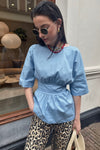 Shelly Blouse - Blauw