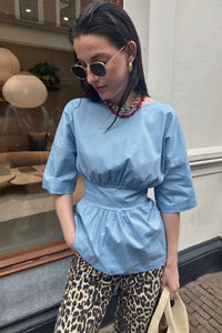 Shelly Blouse - Blauw