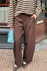 Koko Barrel Pantalon - Bruin
