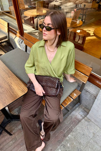 Slick Blouse - Groen