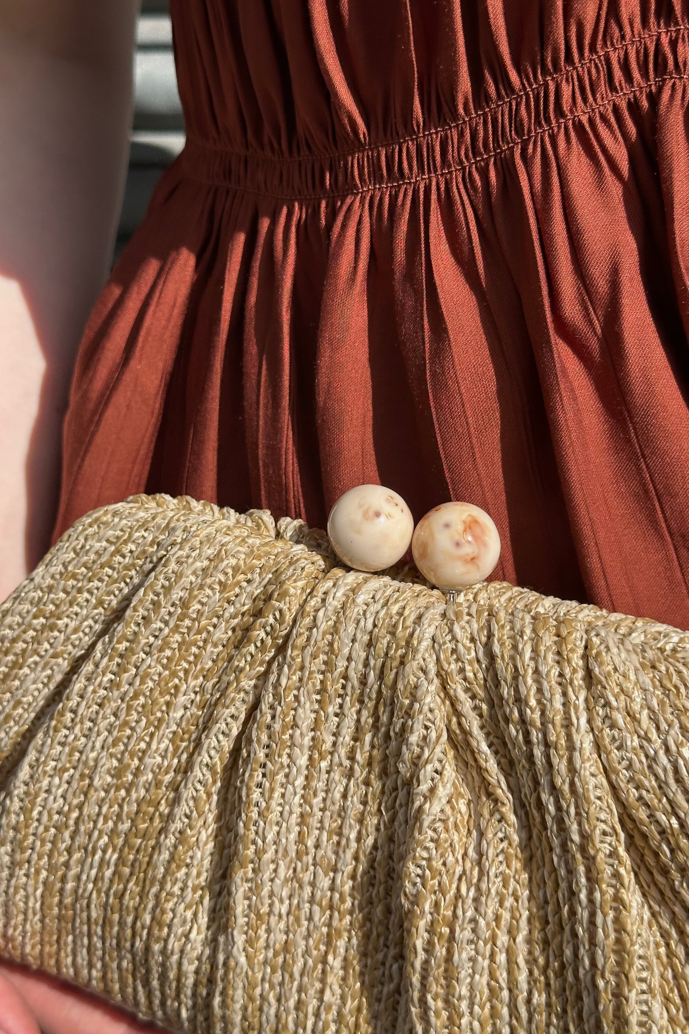 Saint Tropez Clutch - Beige