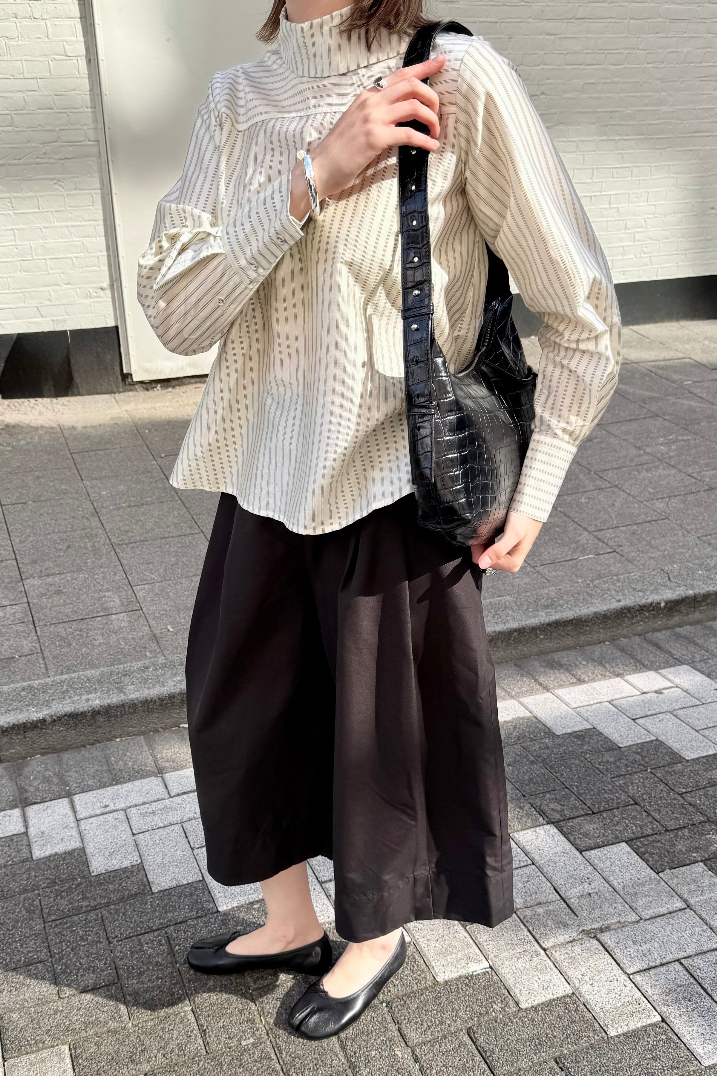 YASCasi Wide Culotte - Zwart