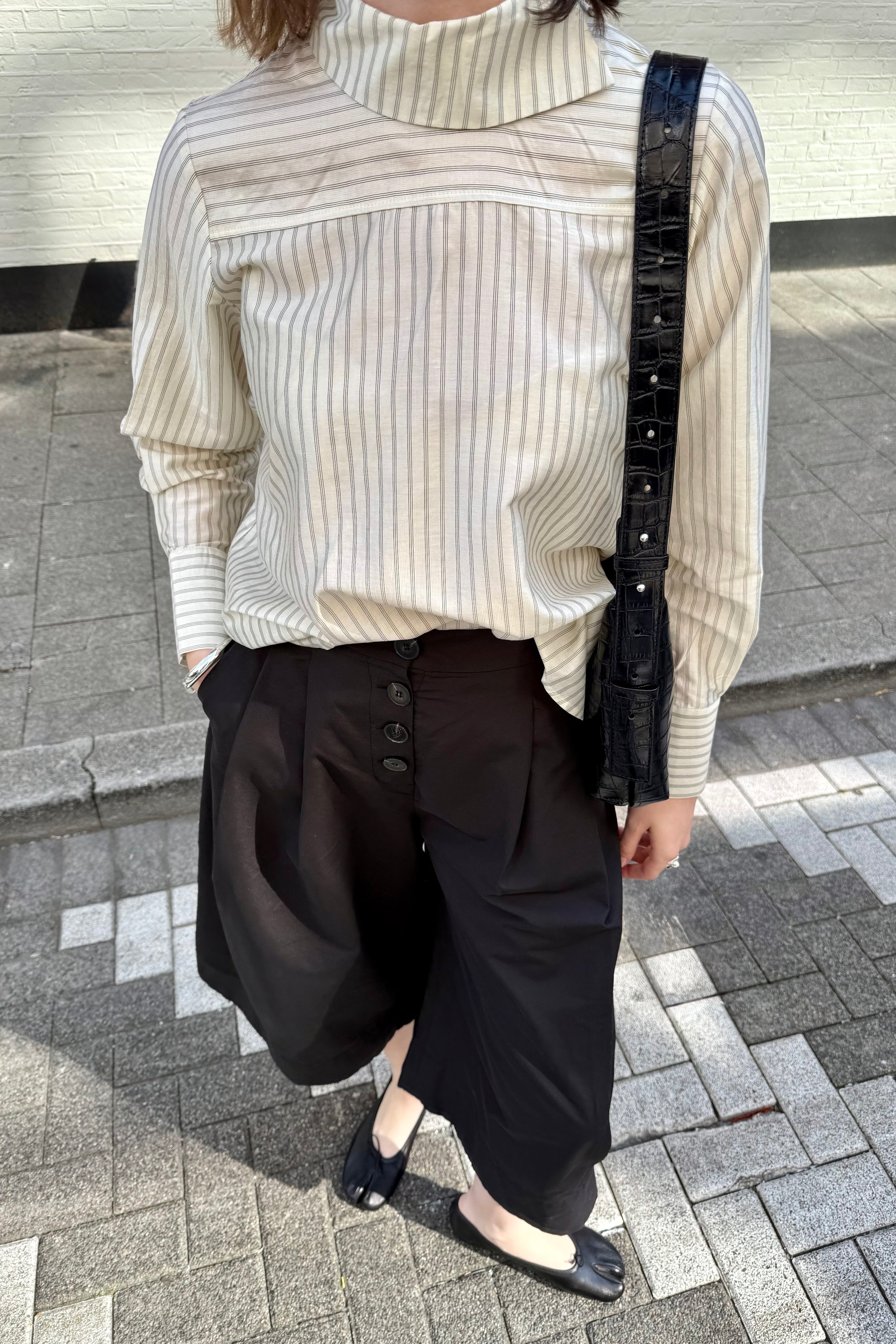 YASCasi Wide Culotte - Zwart