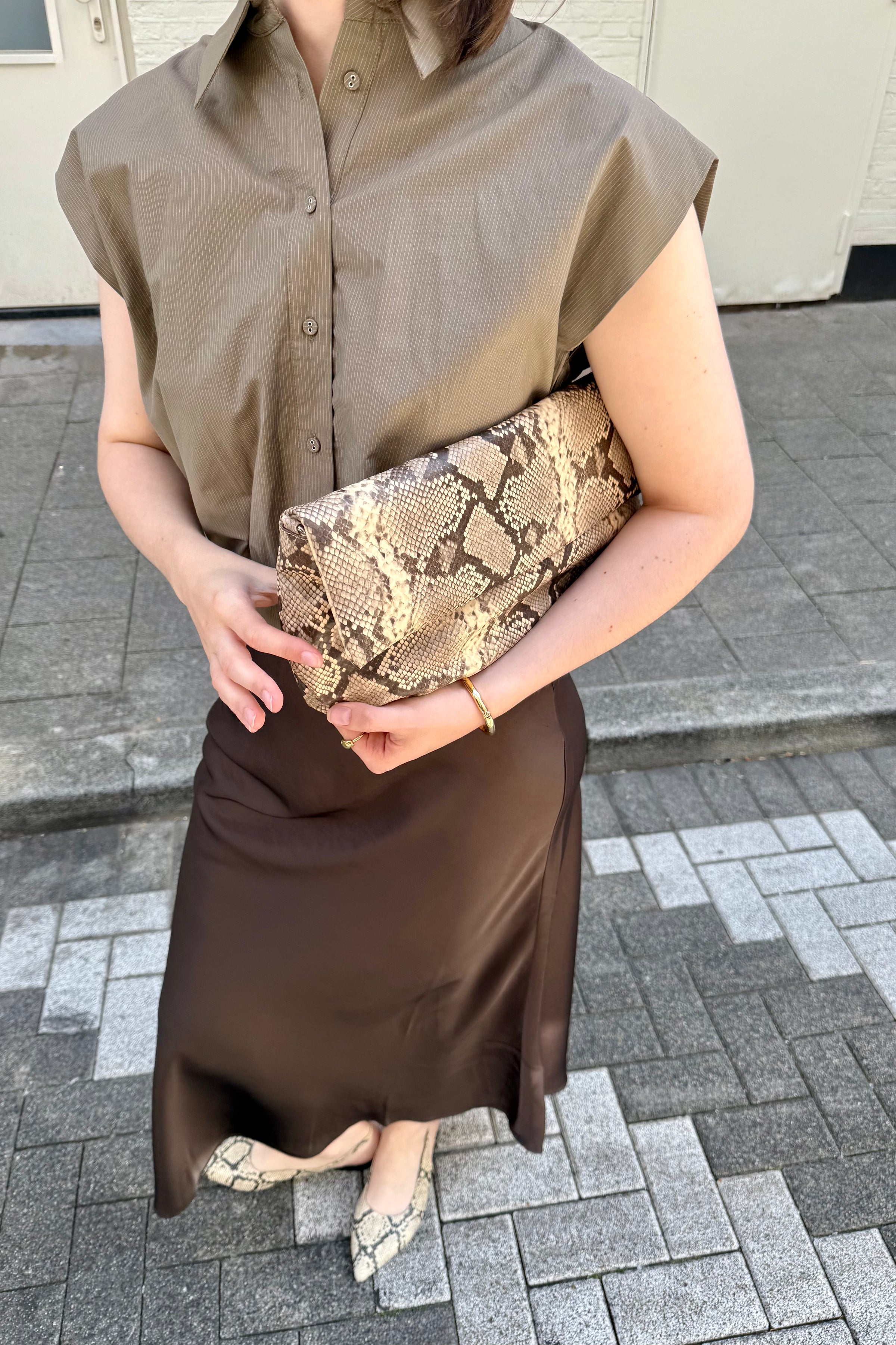 YASTimber Blouse - Taupe