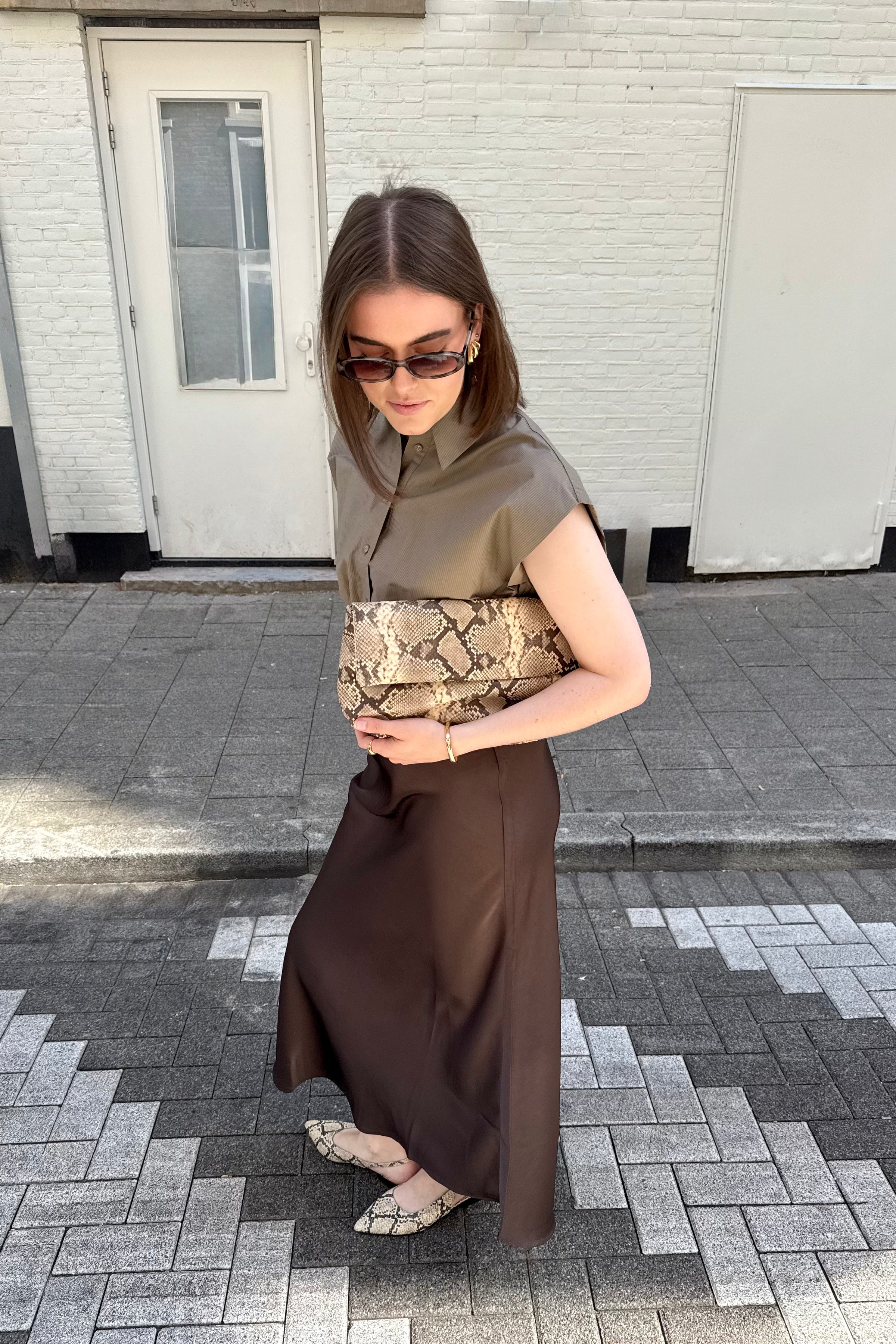 YASTimber Blouse - Taupe