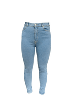Moxy Skinny Jeans - Cape Plain Light Blue