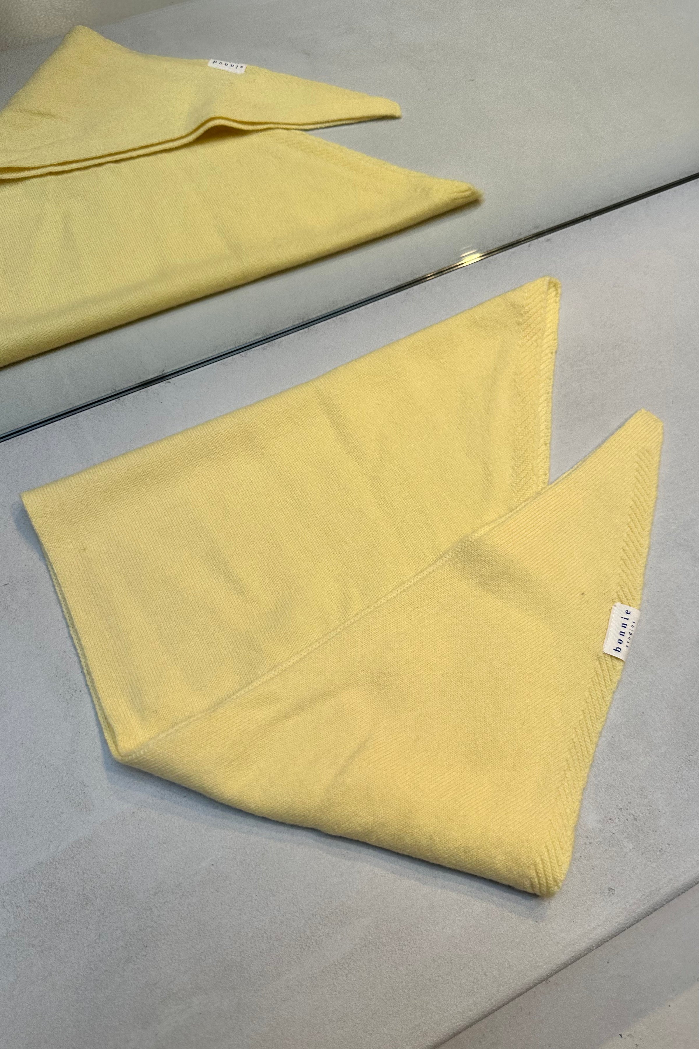 Bonnie Wool Scarf - Geel