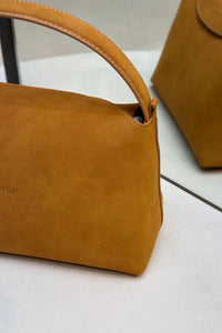 Note Brush Structure Tas - Suede