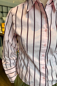Rosa Wijde Mouwen Blouse - Roze