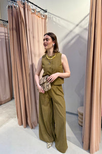 Isa Pantalon - Groen