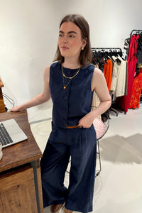 Bonnie Top - Blauw