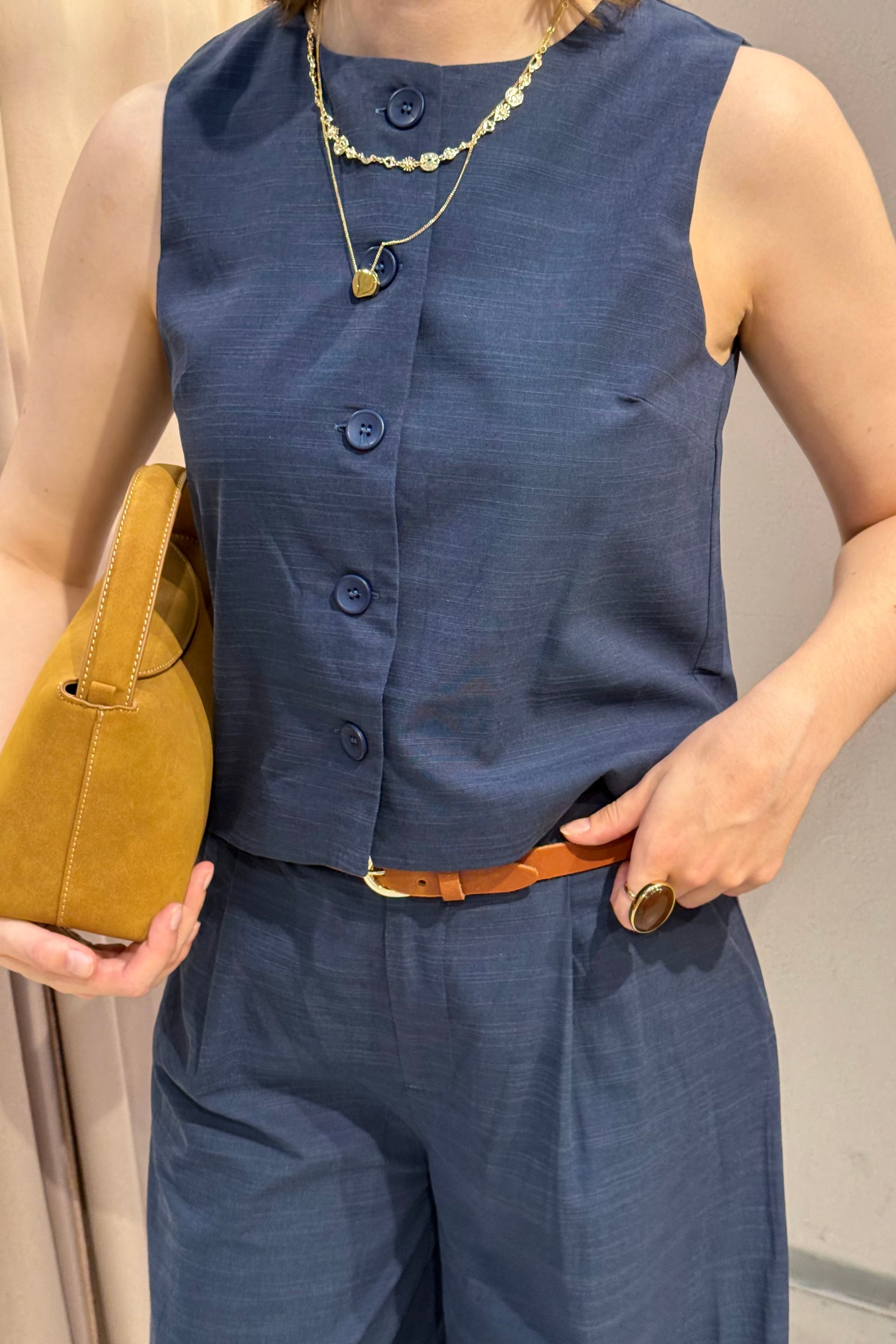 Bonnie Top - Blauw
