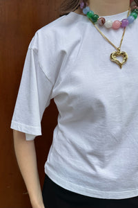 Asha Boxy T-Shirt - Wit