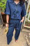 Delilah Denim Set - Donker Blauw