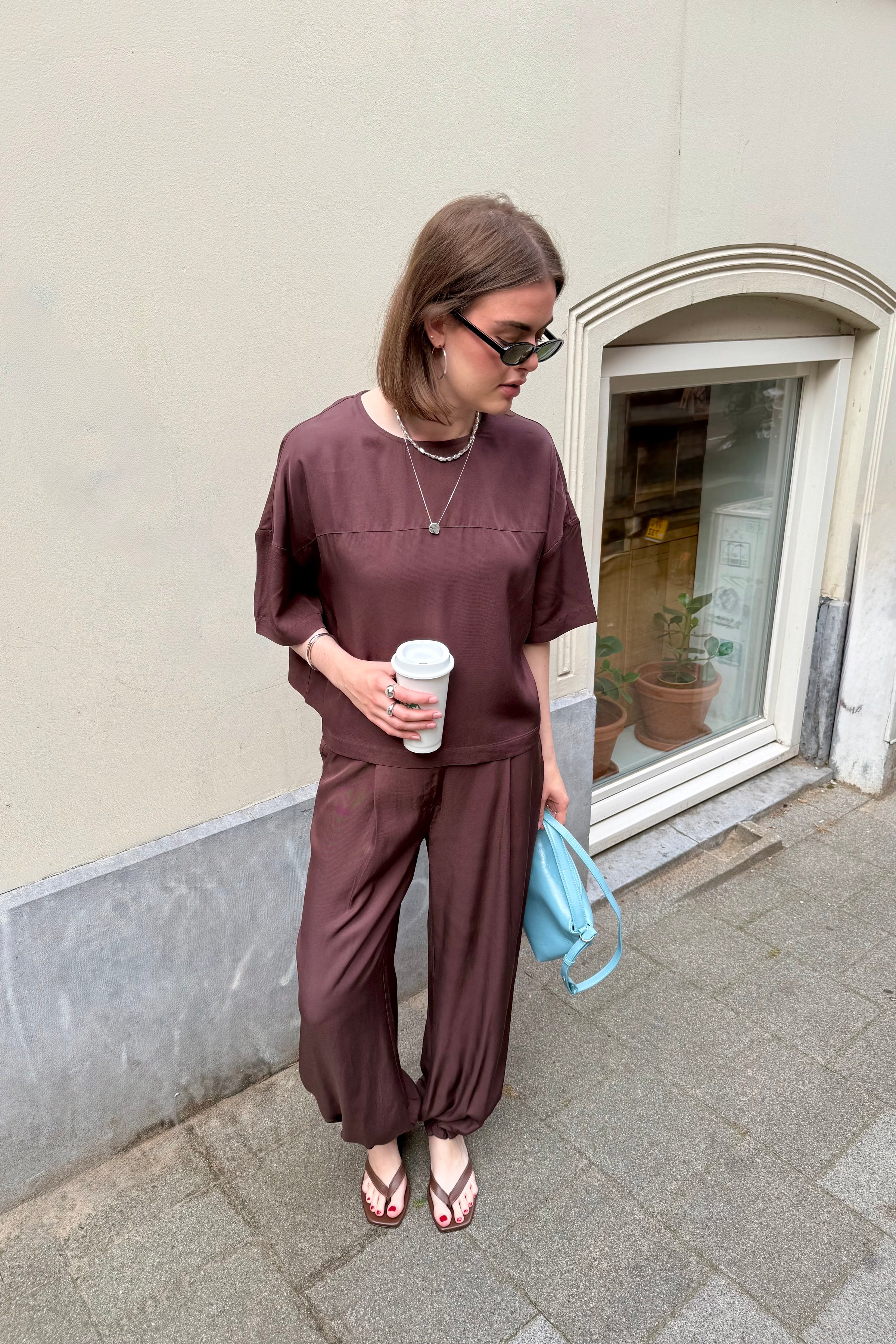 Shirin Top - Bruin