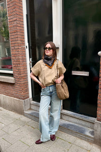 Lisha Trench Gilet - Taupe