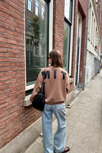 Maxi Split Logo Sweater - Bruin
