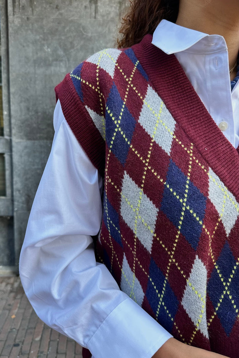 RowCC Check Spencer - Bordeaux
