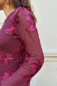 Kameyella Jurk - Bordeaux