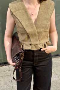 Caia Top - Brown