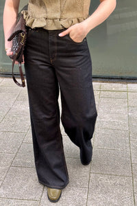 Rhue High Wide Jeans - Kodiak Rinse