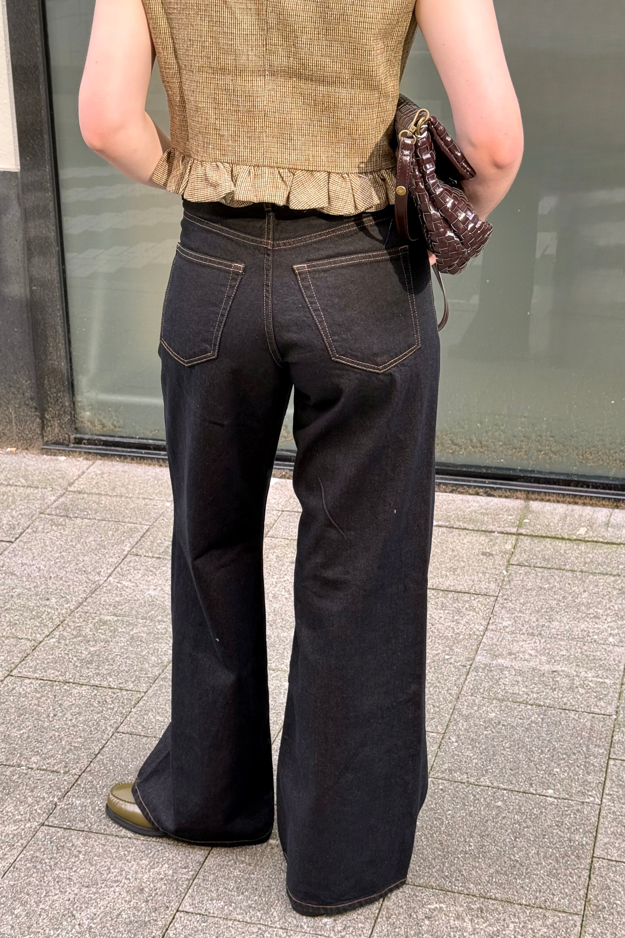 Rhue High Wide Jeans - Kodiak Rinse