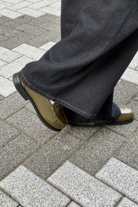SLWBriar Leren Loafer - Groen