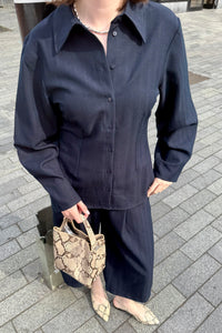 Loui Blouse - Blauw