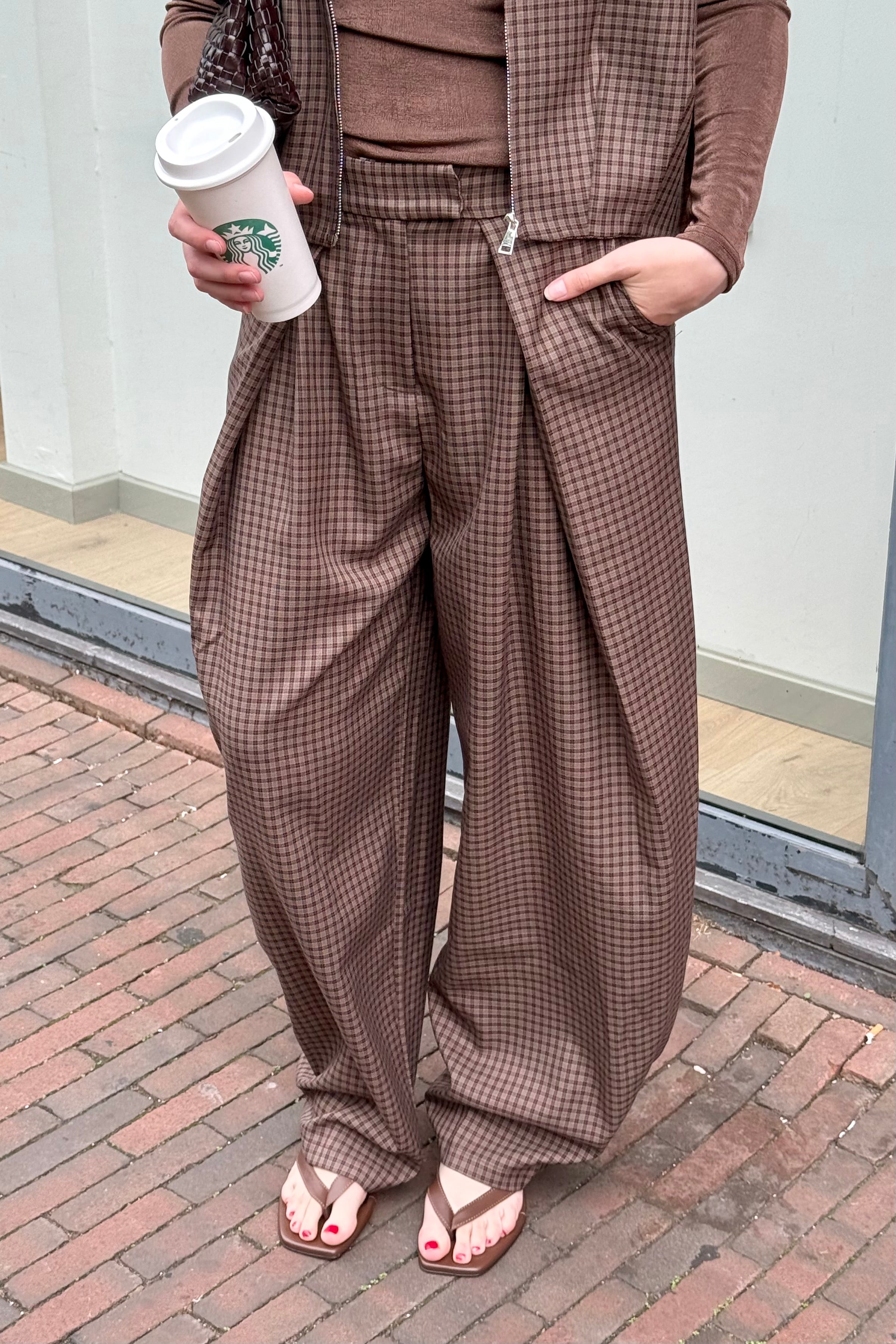 Ally Pantalon - Bruin