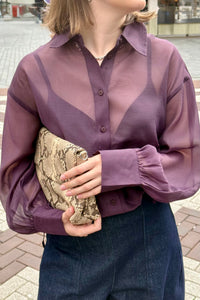 Ottilia Blouse - Paars