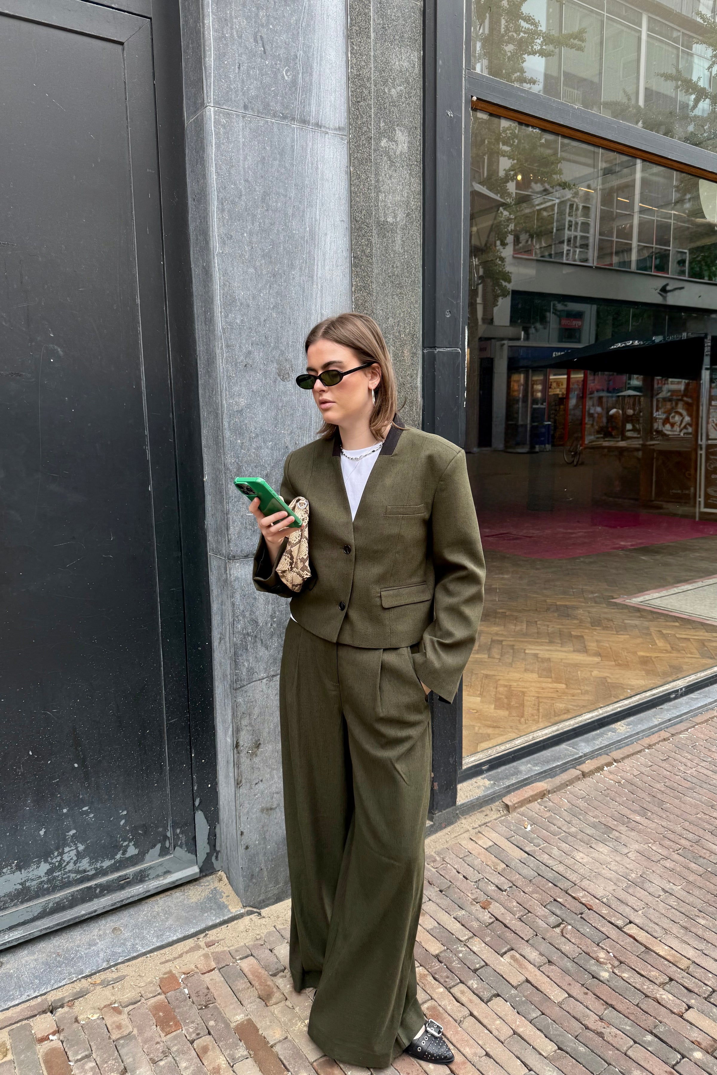 MSCHCabrie Pantalon - Groen