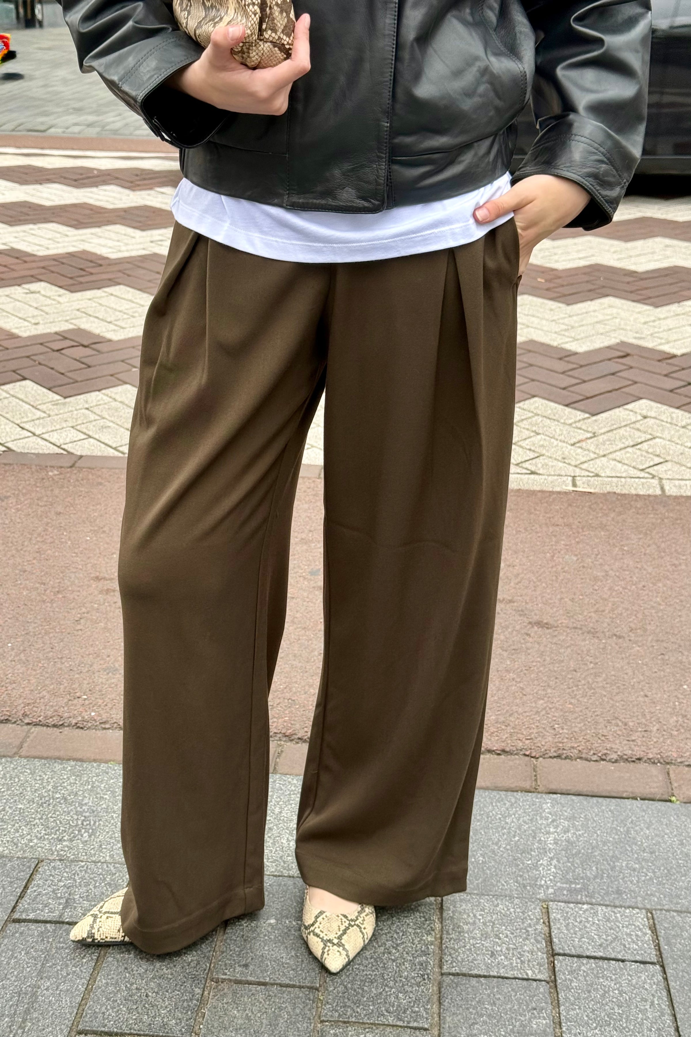 MSCHChica Henrika Pantalon - Groen