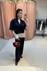 Drew Denim Top - Denim