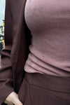 Lara Top - Dark Nude